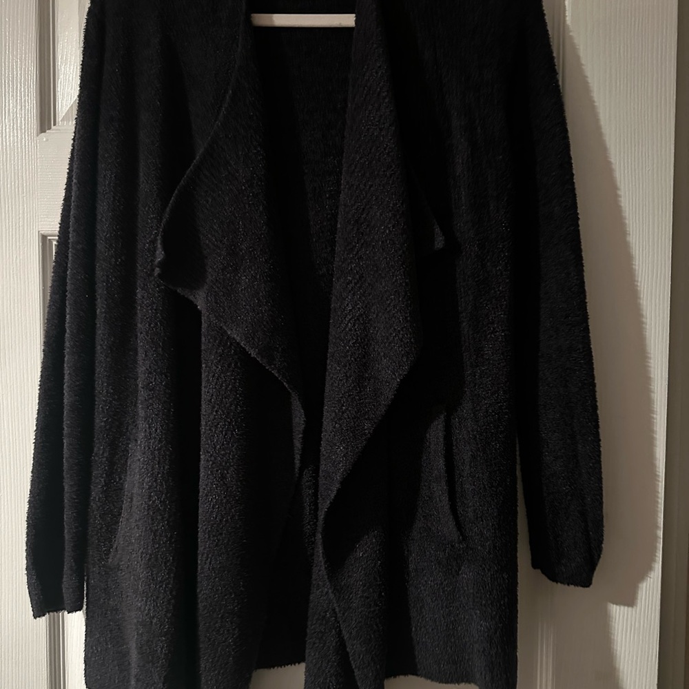 Barefoot Dreams Black Cardigan